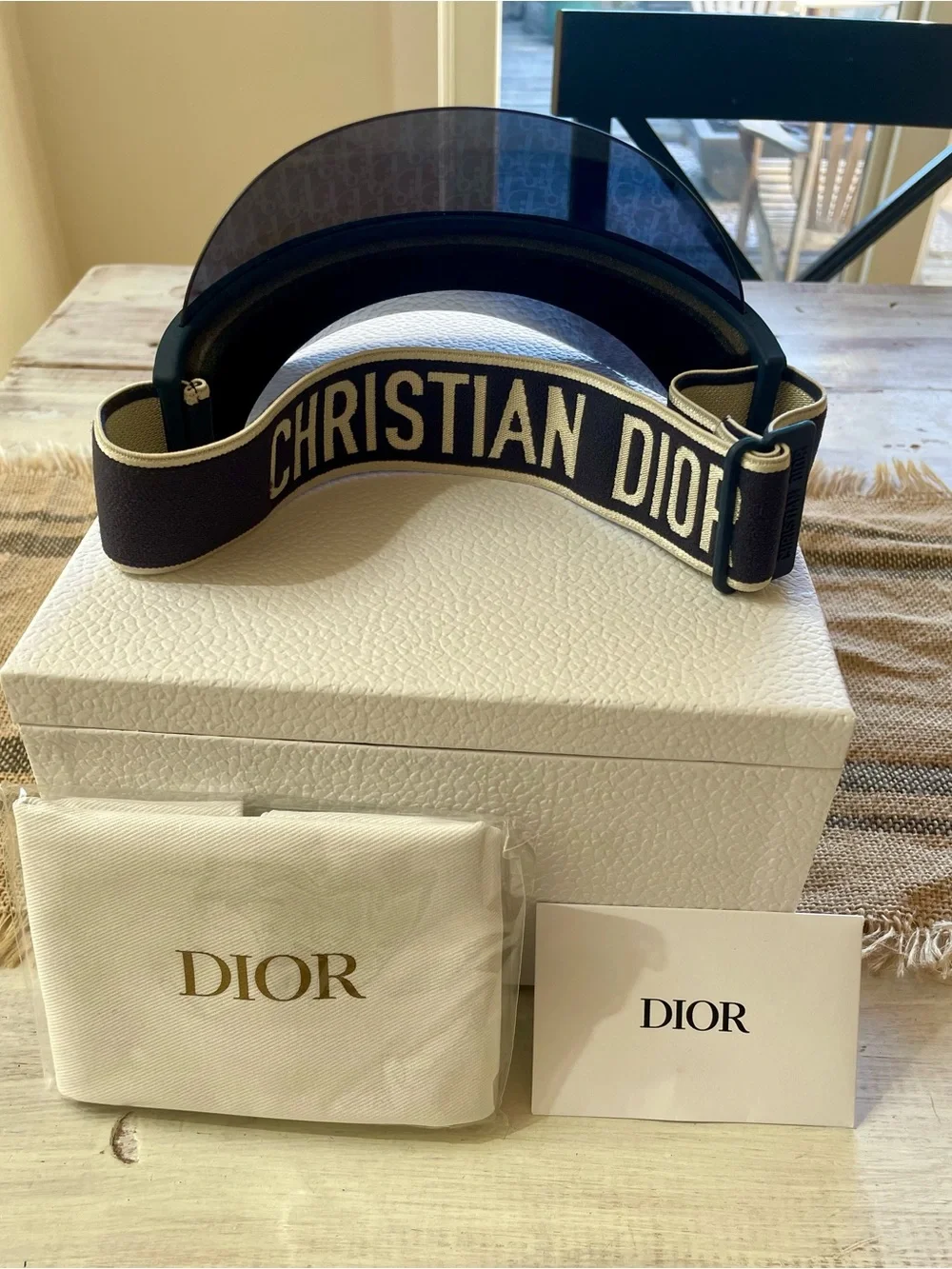 Dior Navy Visor - Picture 4 of 5